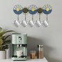 Wallity Naile Gancho de pared multicolor